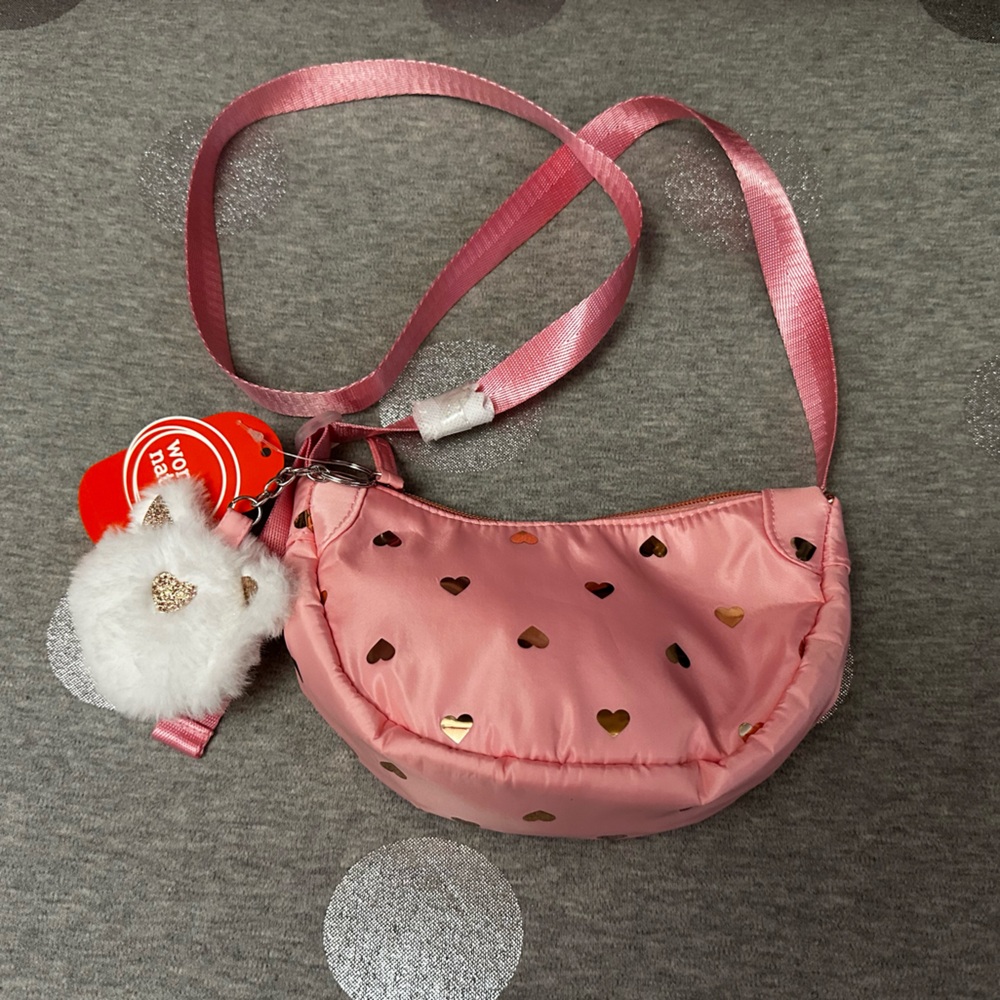 5 for $15! Valentine's Day Pink Heart Purse - Girls